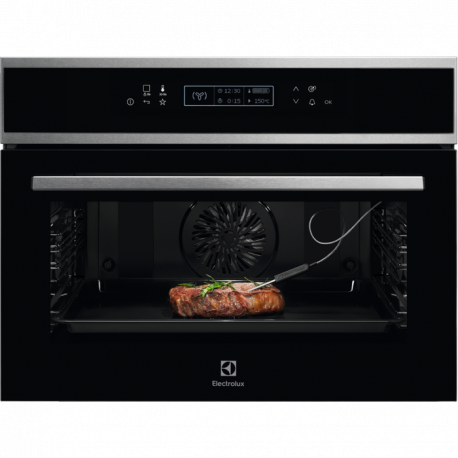 Horno multifunción ELECTROLUX EVE8P21X Inoxidable, Pirolítico, Clase A+