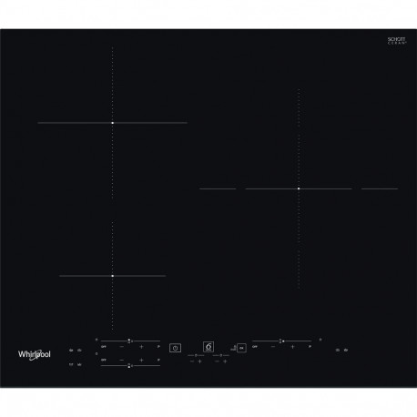 Encimera inducción WHIRLPOOL WS B2360 BF Negro, 3 zonas,