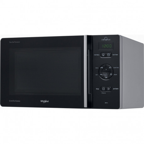 Microondas libre instalación WHIRLPOOL MCP 346 SL Silver/Gris, con grill
