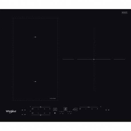 Encimera WHIRLPOOLWL B2760 BF Inducción Negro Zonas flexibles Zona Gigante
