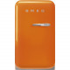 SMEG Frigorífico 1 puerta  FAB5LOR5, Cíclico, Naranja, Clase A+++
