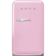 SMEG Frigorífico 1 puerta  FAB5RPK5, Cíclico, Rosa, Clase A+++