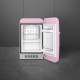 SMEG Frigorífico 1 puerta  FAB5RPK5, Cíclico, Rosa, Clase A+++