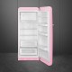 SMEG Frigorífico 1 puerta  FAB28RPK5, Cíclico, Rosa, Clase A+++