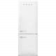SMEG Combi  FAB38RWH5, No Frost, Blanco, Clase A++