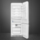 SMEG Combi  FAB38RWH5, No Frost, Blanco, Clase A++