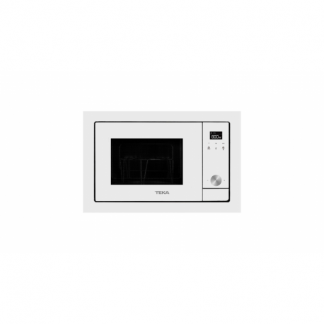 TEKA Microondas  MICROONDAS ML 8200 BIS CRISTAL BLANCO 112060002, Integrable, Con Grill, Menos de 21 litros
