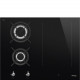 SMEG Encimeras mixtas  PM3643D, 4 zonas, Negro