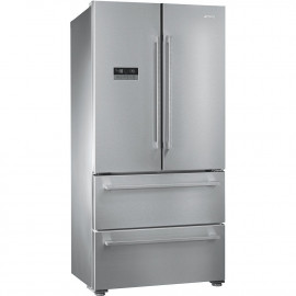 SMEG Americano Syde by Syde  FQ55FXDF, Solo Congelador No Frost, Inoxidable, Clase A+