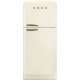 SMEG Frigorífico 2 puertas  FAB50RCRB5, No Frost, Crema, Clase A++