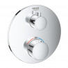 GROHE Grifo de ducha  24076000 Grohtherm Termostato Round de 2 vías con Aquadimmer ducha /ducha