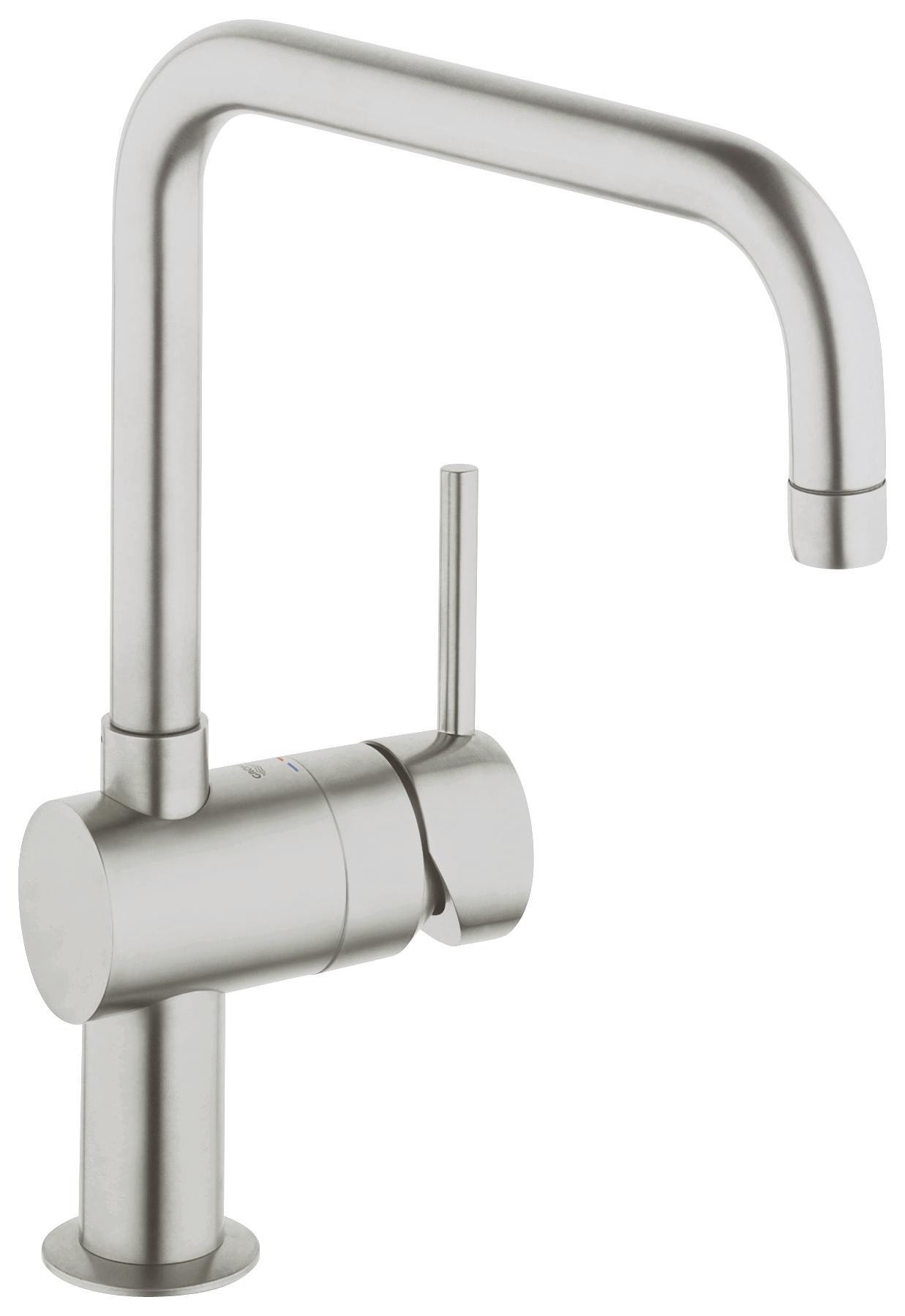 GROHE Grifo de cocina 32488DC0 Minta monom. fregadero U-caño mate