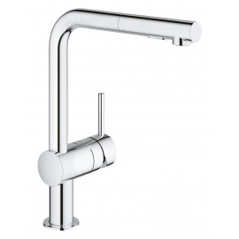 GROHE Grifo de cocina  30274000 Minta Pull out spray 2 chorros Cromo
