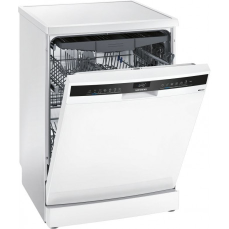 SIEMENS Lavavajillas 60 cm.  SN23HW60CE , 14 cubiertos, 3ª bandeja, Blanco, Nueva clase D