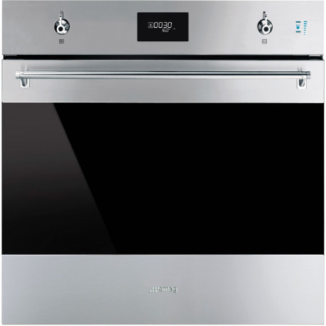 SMEG Horno multifuncion vapor  SOP6301S2X, Pirolítico, Inoxidable, Clase A+