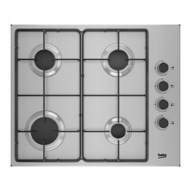 BEKO PLACA GAS  HIGG64103SX 4F 60CM INOX BUTANO