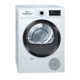 BALAY Secadora Bomba de calor  3SB580B, 8 Kg, Blanco, Nueva clase E