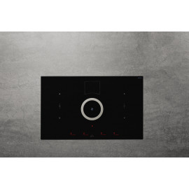 ELICA Campana encimera  NIKOLATESLA SWITCH BL/F/80, Flexible, Negro, acabado bi,  PRF0146210A