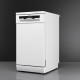 TEKA Lavavajillas libre inst 45 cm  DFS 44750 BLANCO 114310003 , 10 cubiertos, 3ª bandeja, Nueva clase E
