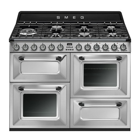SMEG Cocina horno eléctrico  TR4110X-1, 7 zonas, Inoxidable, Zona Gigante