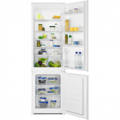 ZANUSSI Combi integrable  ZNLN18FS1, Cíclico, Integrable. Nueva clase F