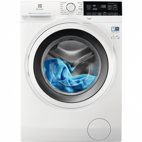 ELECTROLUX lavadora carga frontal  EW7F3944LV, 9 Kg, de 1400 r.p.m., Blanco Clase A