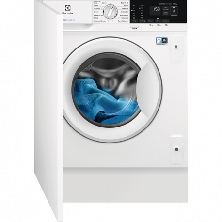 ELECTROLUX Lavadora integrable  EN7F4722AN, 7 Kg, de 1200 r.p.m., Integrable Nueva clase D