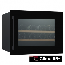 CLIMADIFF Vinoteca integrable  CBI28S1B, Cíclico, Integrable, Nueva clase G