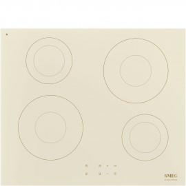 SMEG Encimera inducción  SI2641DP , 4 zonas, Crema,