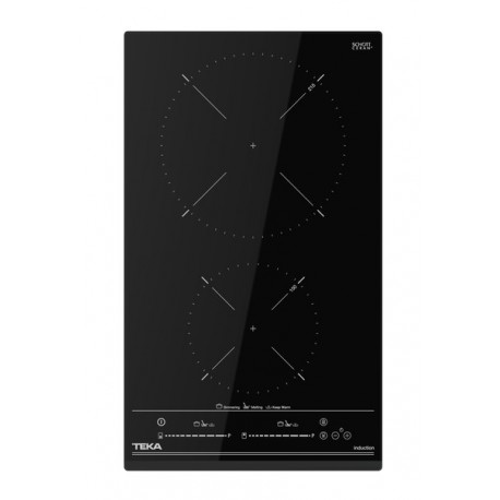 TEKA Módulos de cocción  INDUCCIÓN IZC 32310 MSP BK NEGRO 112520014, 2 zonas, Negro, acabado biselado