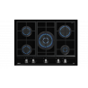 TEKA Encimera a gas  CRISTAL GZC 75330 XBA BUT(NAT). 112570188, 5 zonas, Negro. Zona Gigante