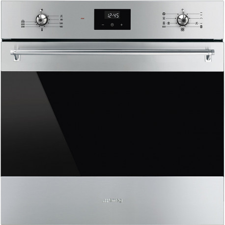 SMEG Horno multifunción  SF6300TVX, Inoxidable. Clase A