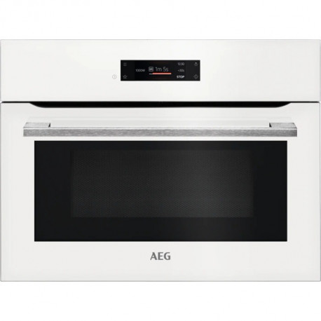 AEG Microondas integra  KMK721880W , Integrable, Con Grill, Blanco