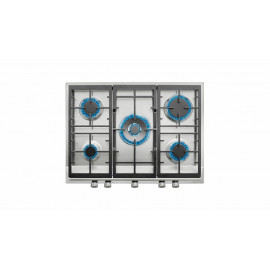 TEKA Encimera a gas  EX 70.1 5G AI AL DR CI BTN SS INOX BUT (NAT) 112610043, 4 zonas, Inoxidable, Zona Gigante