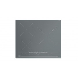 TEKA Encimera inducción  MASTERSENSE IZC 63630 MST ST STONE GREY 112500019, 3 zonas, Negro, acabado biselado, Zona Gigante