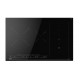 TEKA Encimera inducción  MASTERSENSE SLIDE IZS 86630 MST BK NEGRO 112500030, Flexible, Negro, acabado biselado