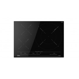 TEKA Encimera inducción  IZC 53320 MSP BK NEGRO 112510028, 3 zonas, Negro, acabado biselado, Zona Gigante