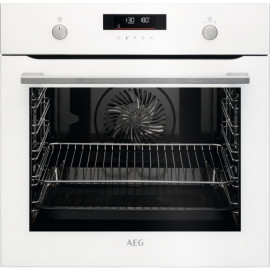 AEG Horno multifunción  BPS535160W , Pirolítico, Blanco,  Clase A+
