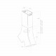 ELICA Campana isla  YE WH/A/66. PRF0098375B , 70 cm, Blanco, Clase A