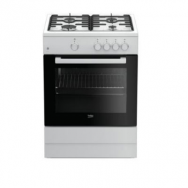 BEKO COCINA GAS  FSG62000DWL 4F BUT BLANCA