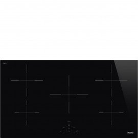 SMEG Encimera Inducción  SI2951D. Flexible, Negro.