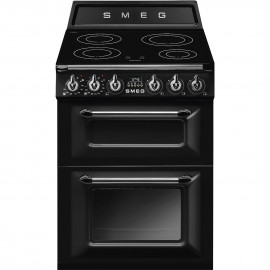 SMEG Cocina Eléctrica  TR62IBL2. 4 zonas, Crema,. Clase A