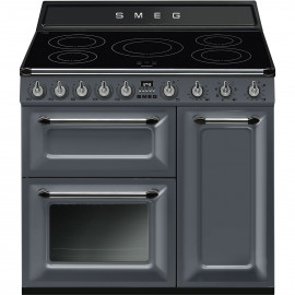 SMEG Cocina Eléctrica  TR93IGR2. Más de 4 zonas, Crema,. Clase A