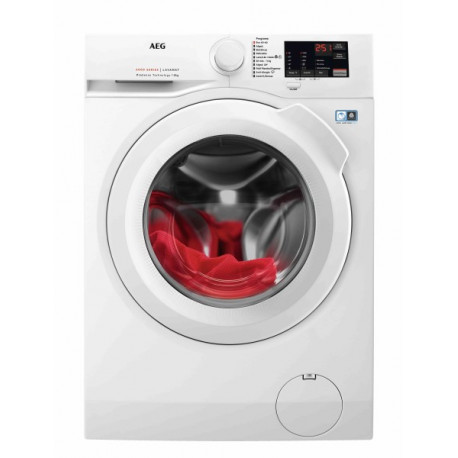 AEG lavadora carga frontal  LFA6I8472A. 8 Kg. de 1400 r.p.m.. Blanco Calse A