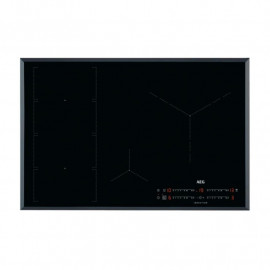 AEG Encimera Inducción  IKE84475FB. Flexible. Negro. acabado biseladoZona Flexible