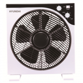 HYUNDAI VENTILADOR BOX FAN  HYBF30B 30CM 40W BLANCO/NEGRO