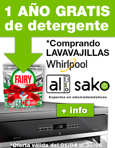 1 año de detergente fairy (ver productos adscritos a la promoción)